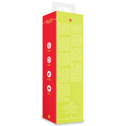 Loveline Stimulateur de Prostate Vibrant Lemonpassion 17 x 3.5cm Jaune
